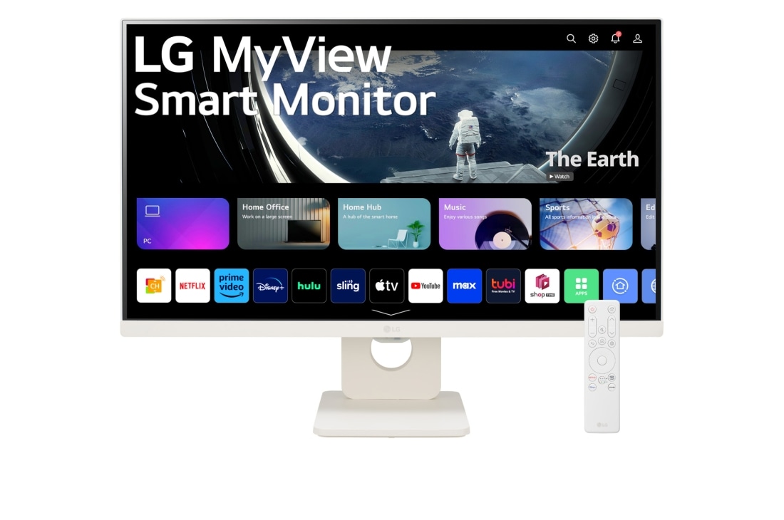 LG Màn hình thông minh IPS LG MyView 25" Full HD với webOS, 25SR50F-W