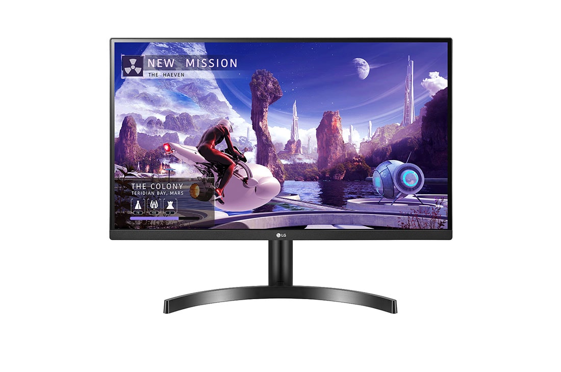 LG Màn hình máy tính LG QHD 27" IPS sRGB over 99% HDR 27QN600-B, 27QN600-B