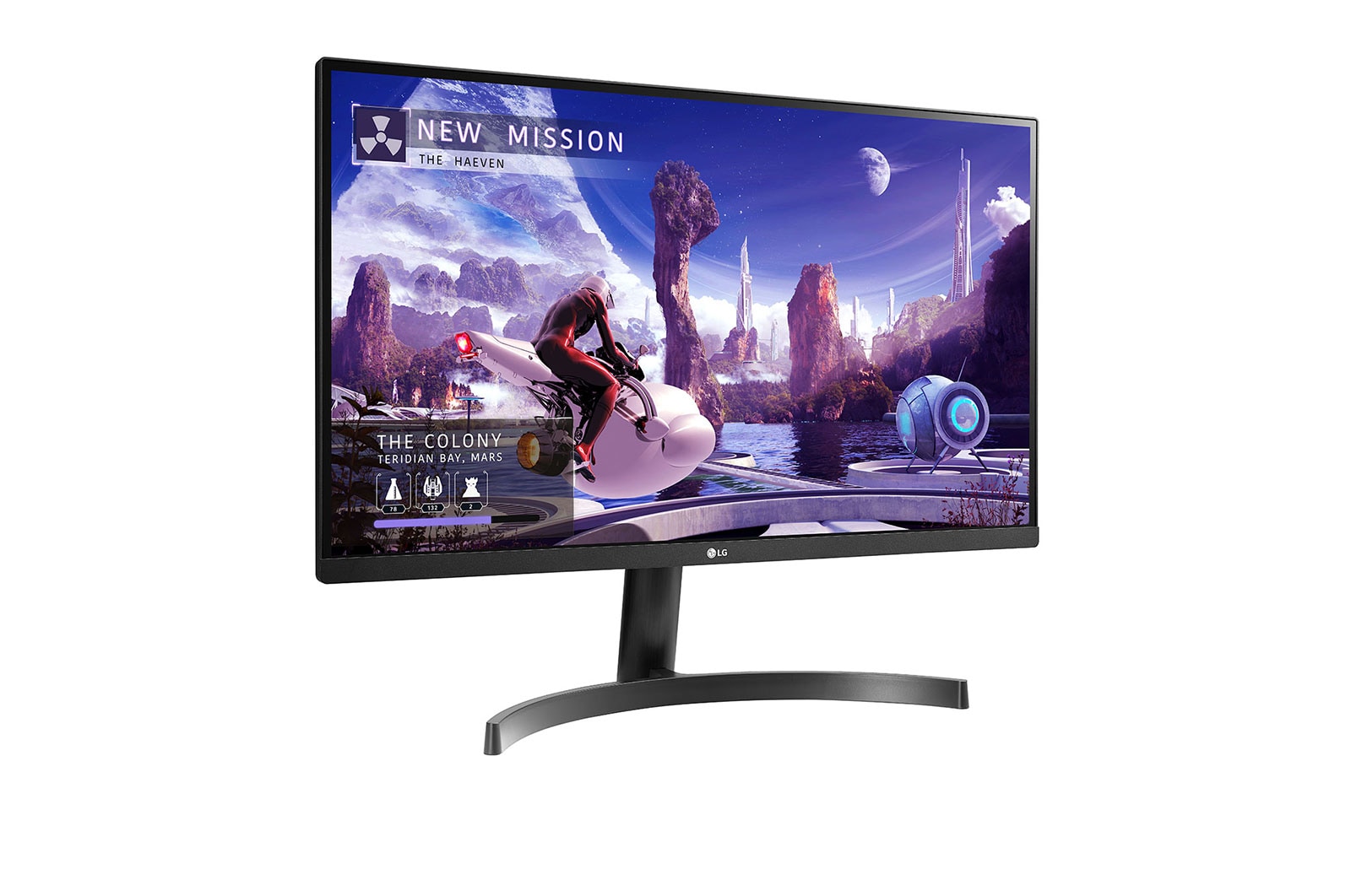 LG Màn hình máy tính LG QHD 27" IPS sRGB over 99% HDR 27QN600-B, 27QN600-B