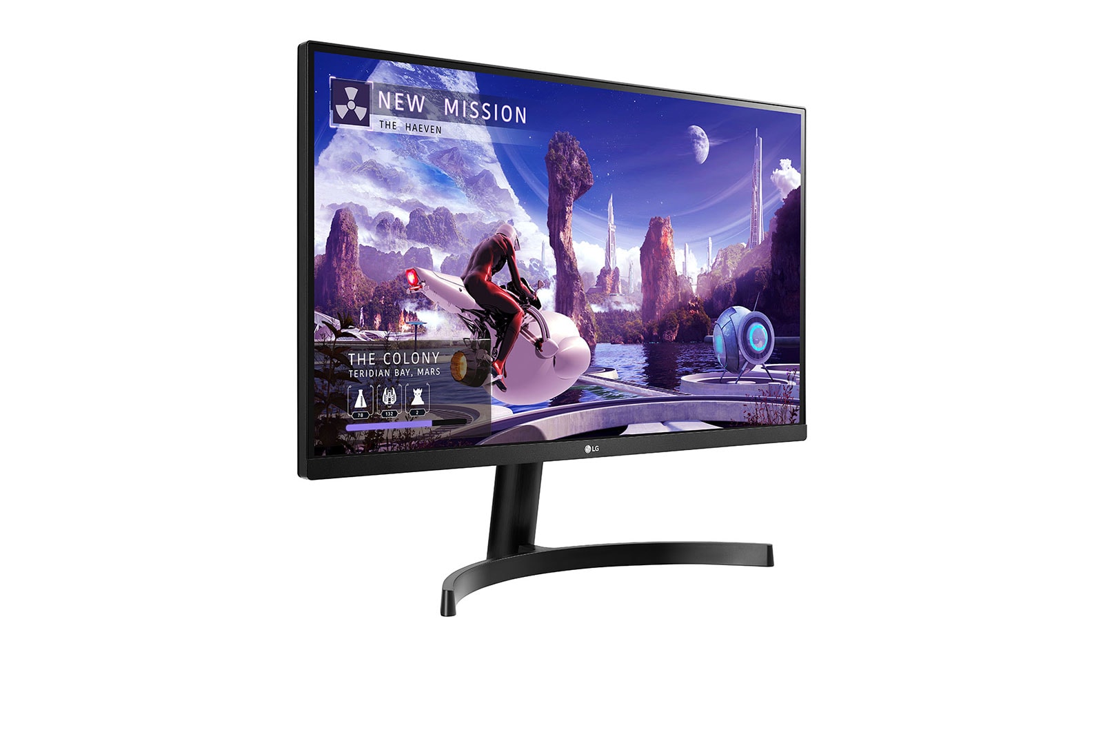 LG Màn hình máy tính LG QHD 27" IPS sRGB over 99% HDR 27QN600-B, 27QN600-B