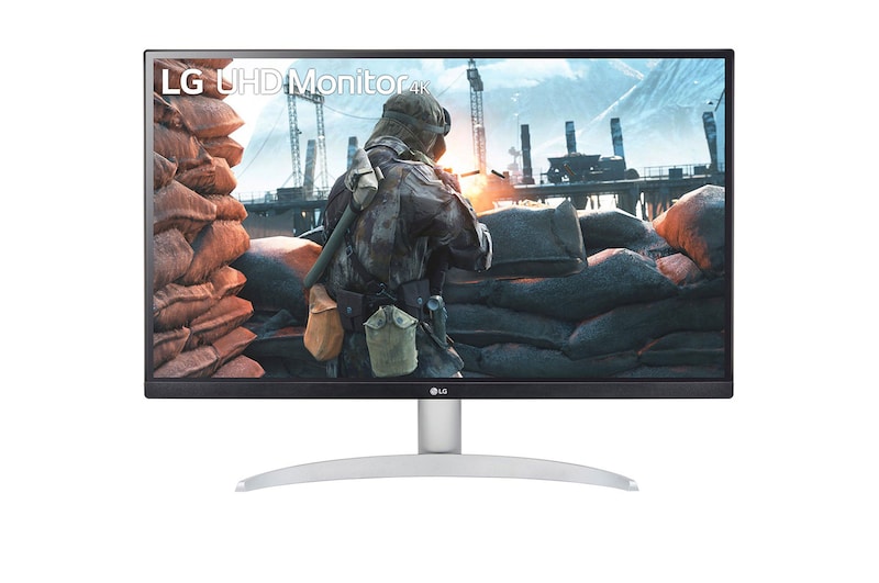 Hình ảnh mặt trước của Màn hình máy tính LG UHD 4K 27" IPS VESA DisplayHDR™ 400 27UP600K-W 27UP600K-W