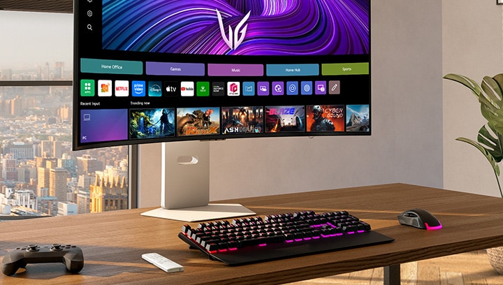 Hình ảnh mặt trước màn hình chơi game UltraGear™ 39gx90sa.