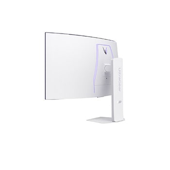 hình ảnh mặt trước của màn hình với chân đế hạ xuống