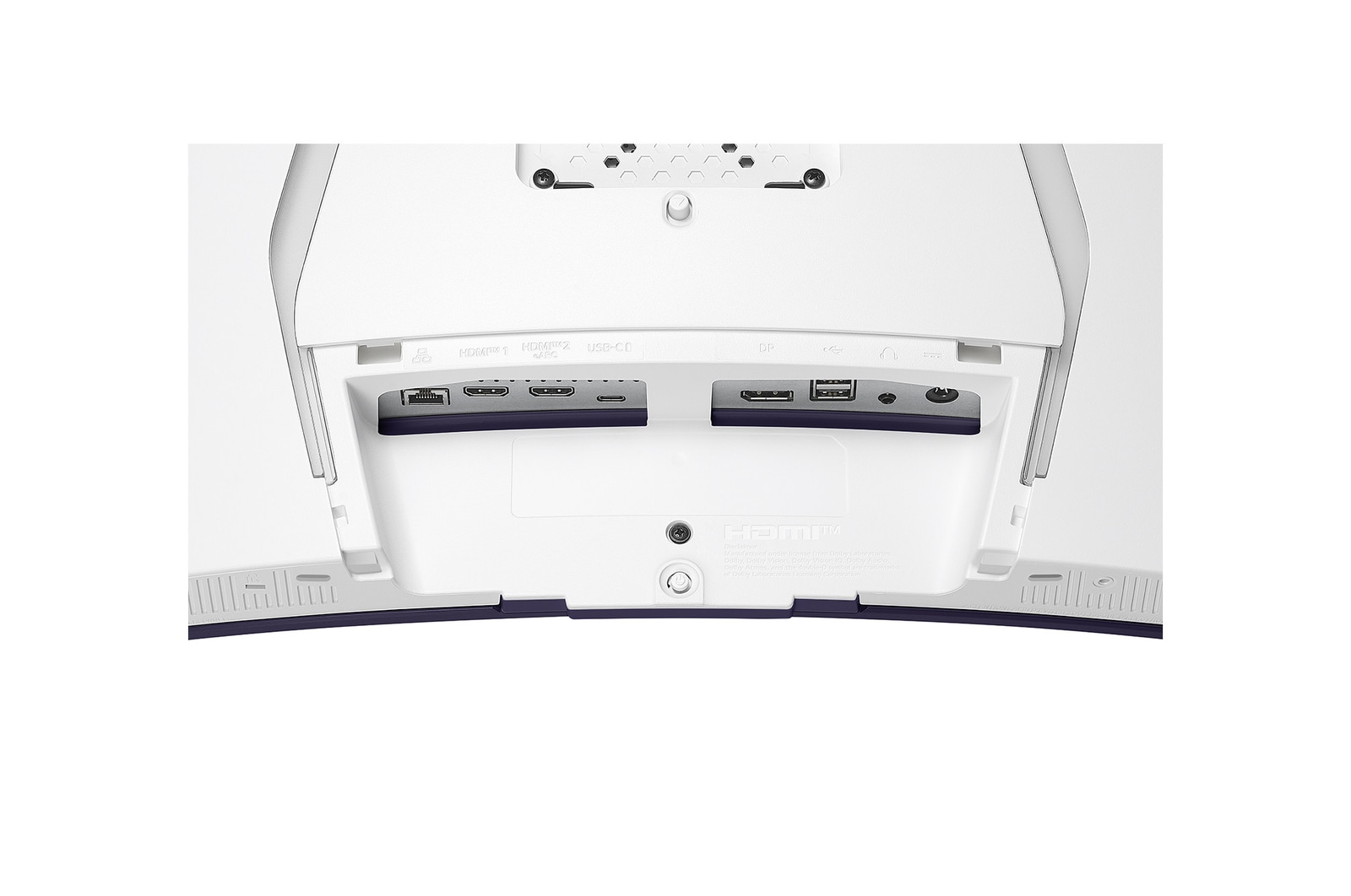 hình cận cảnh biểu tượng phía sau có đèn sáng