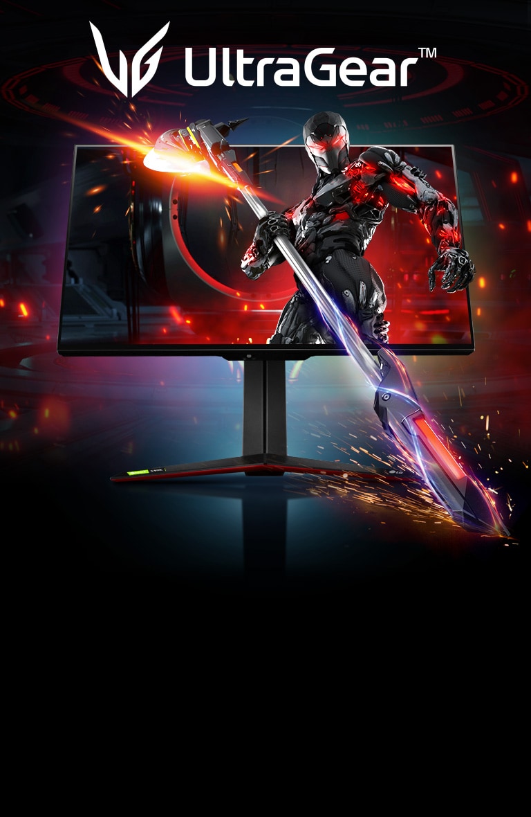 Màn hình LG Ultragear, thiết bị mạnh mẽ để bạn chơi game.