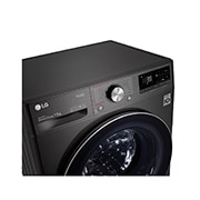 LG Máy giặt lồng ngang LG AI DD™ Inverter 11kg màu đen FV1411S3B, FV1411S3B