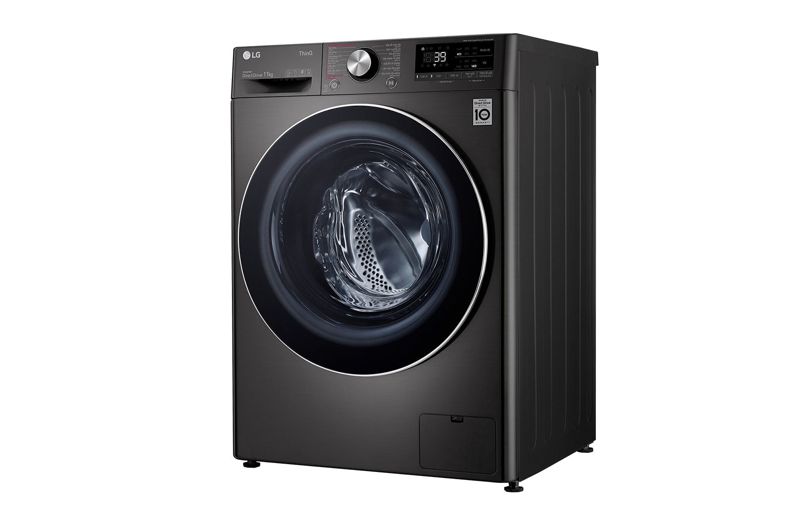 LG Máy giặt lồng ngang LG AI DD™ Inverter 11kg màu đen FV1411S3B, FV1411S3B
