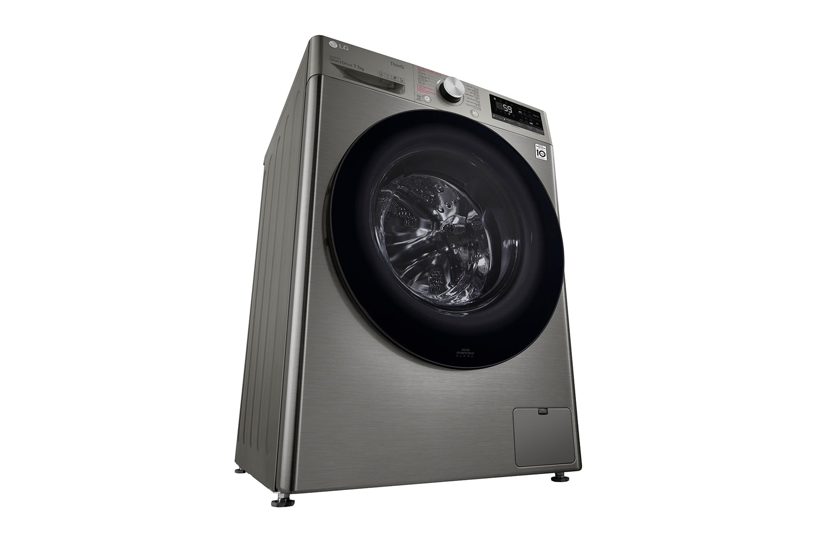 LG Máy giặt lồng ngang LG AI DD™ Inverter 11kg màu xám FV1411S4P, FV1411S4P
