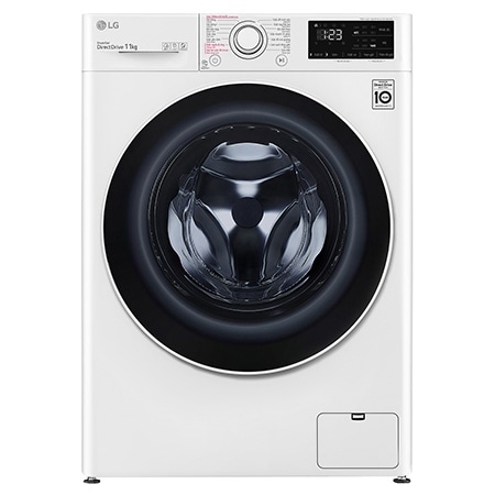 Máy giặt lồng ngang LG AI DD™ Inverter 11kg màu trắng FV1411S5W