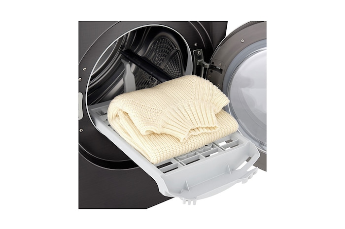 LG Máy sấy LG DUAL Inverter Heat Pump™ 9kg màu đen DVHP09B, DVHP09B