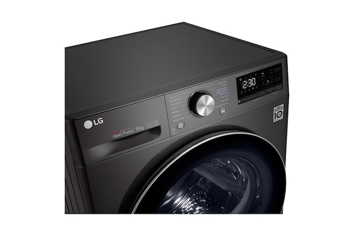 LG Máy sấy LG DUAL Inverter Heat Pump™ 9kg màu đen DVHP09B, DVHP09B