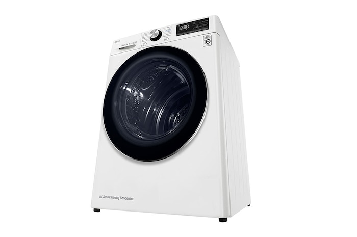 LG Máy sấy LG DUAL Inverter Heat Pump™ 9kg màu trắng DVHP09W, DVHP09W