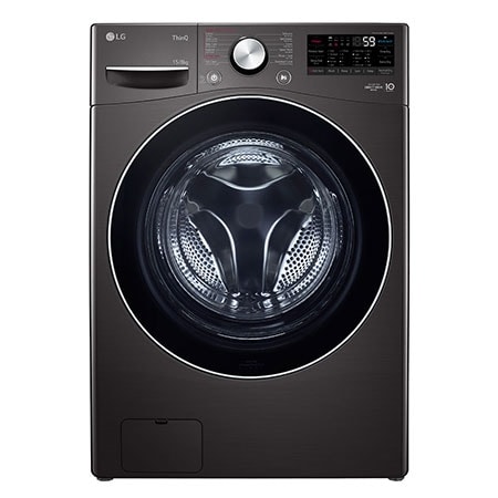 Máy giặt sấy lồng ngang LG AI DD Inverter 15kg màu đen F2515RTGB