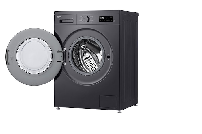 LG Máy giặt lồng ngang Inverter 9kg màu đen FB1209S5M, FB1209S5M