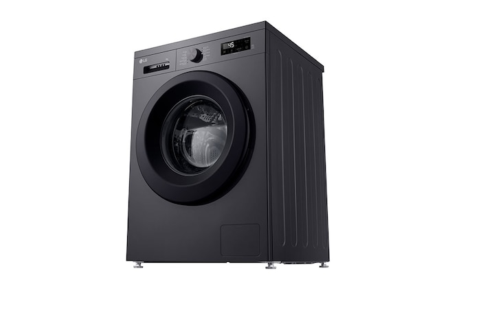 LG Máy giặt lồng ngang Inverter 9kg màu đen FB1209S5M, FB1209S5M