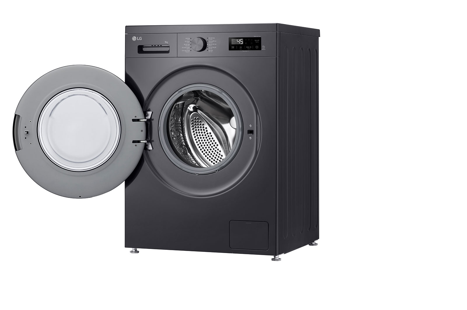 LG Máy giặt lồng ngang LG AI DD™ Inverter 9kg màu đen FB1209S5M, FB1209S5M