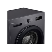 LG Máy giặt lồng ngang Inverter hơi nước  9kg màu đen FB1209S6M, FB1209S6M