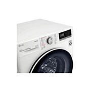 LG AI DD™ Máy giặt sấy lồng ngang  8.5kg (trắng) FV1408G4W, FV1408G4W