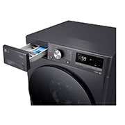 LG Máy giặt lồng ngang LG AIDD<sup>TM</sup> Inverter 9kg màu đen FV1409S4M, FV1409S4M
