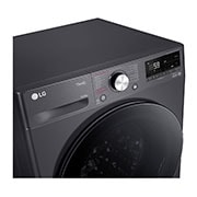 LG Máy giặt sấy lồng ngang LG AI DD™ Inverter 10kg màu đen FV1410D4M1, FV1410D4M1