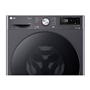 LG Máy giặt sấy lồng ngang LG AI DD™ Inverter 10kg màu đen FV1410D4M1, FV1410D4M1