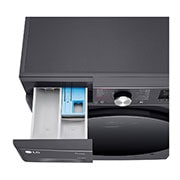 LG Máy giặt sấy lồng ngang LG AI DD™ Inverter 10kg màu đen FV1410D4M1, FV1410D4M1
