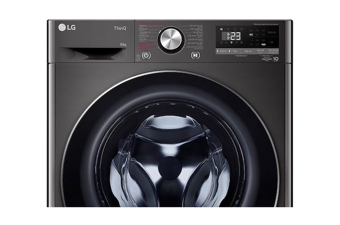 LG Máy giặt lồng ngang LG AI DD™ Inverter 10kg màu đen FV1410S4B, FV1410S4B