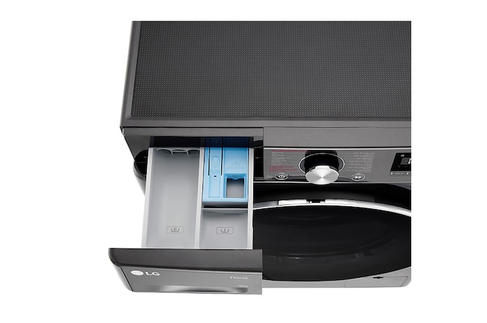 LG Máy giặt lồng ngang LG AI DD™ Inverter 10kg màu đen FV1410S4B, FV1410S4B