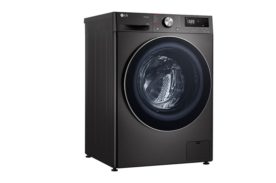LG Máy giặt lồng ngang LG AI DD™ Inverter 10kg màu đen FV1410S4B, FV1410S4B