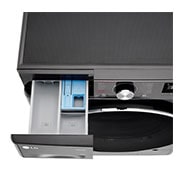LG Máy giặt lồng ngang LG AI DD™ Inverter 10kg màu đen FV1410S4B, FV1410S4B