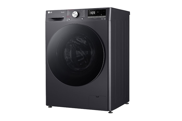LG Máy giặt lồng ngang LG AI DD™ Inverter 10kg màu đen FV1410S4M1, FV1410S4M1