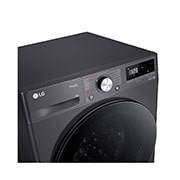 LG Máy giặt lồng ngang LG AI DD™ Inverter 10kg màu đen FV1410S4M1, FV1410S4M1