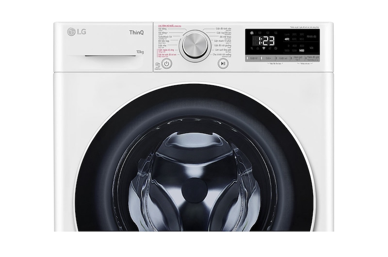 LG Máy giặt lồng ngang LG AI DD™ Inverter 10kg màu trắng FV1410S4W1, FV1410S4W1