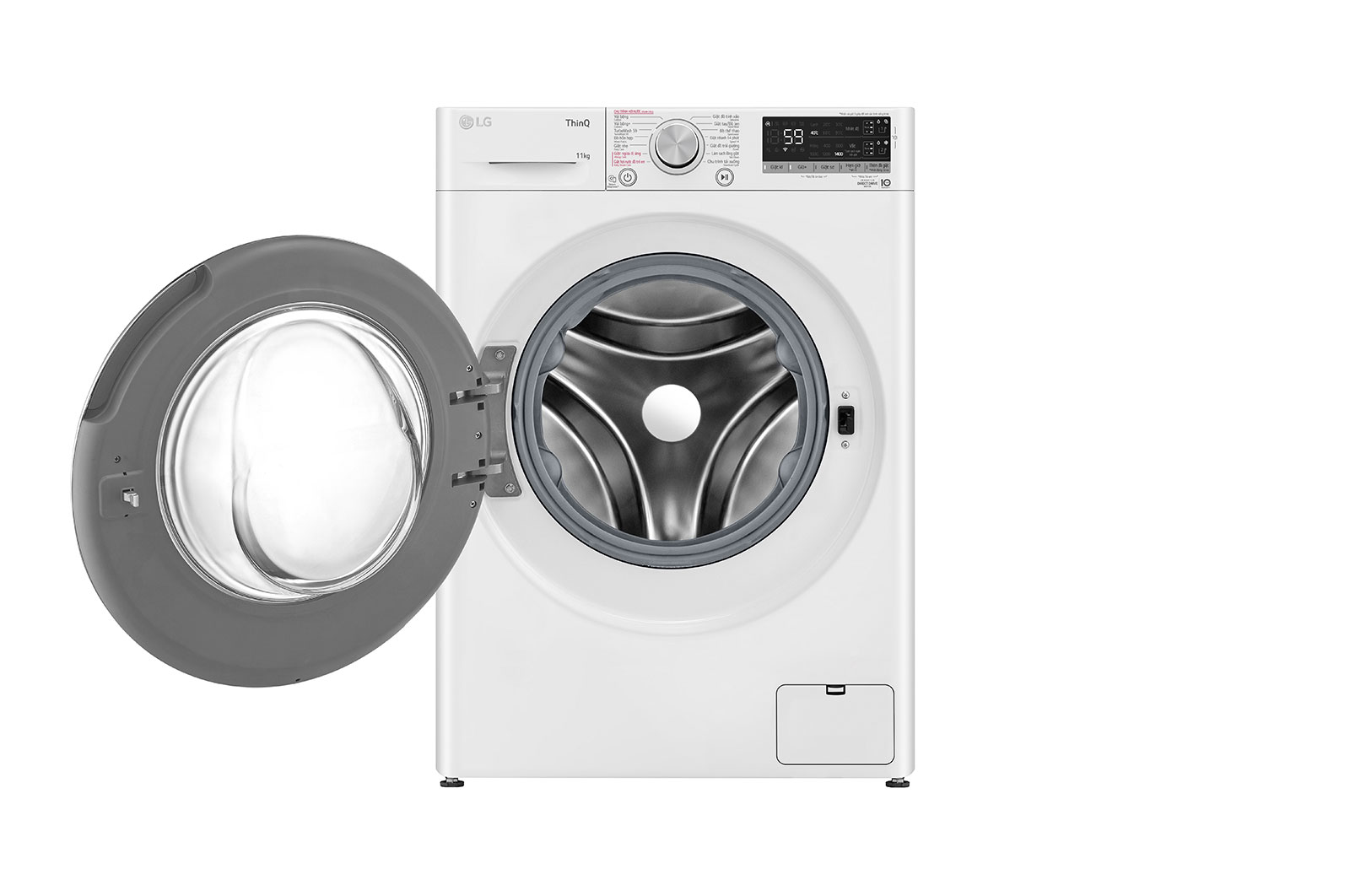 LG Máy giặt lồng ngang LG AI DD™ Inverter 11kg màu trắng FV1411S4WA, FV1411S4WA