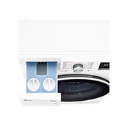 LG Máy giặt lồng ngang LG AI DD™ Inverter 11kg màu trắng FV1411S4WA, FV1411S4WA