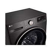 LG Máy giặt lồng ngang LG AI DD™ Inverter 12kg màu đen FV1412S3BA, FV1412S3BA
