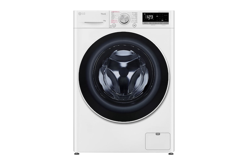 Hình ảnh mặt trước của Máy giặt lồng ngang LG AI DD<sup>TM</sup> Inverter 12kg màu trắng FV1412S4W FV1412S4W