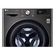 LG Máy giặt sấy lồng ngang LG AI DD™ Inverter 13kg màu đen FV1413H3BA, FV1413H3BA