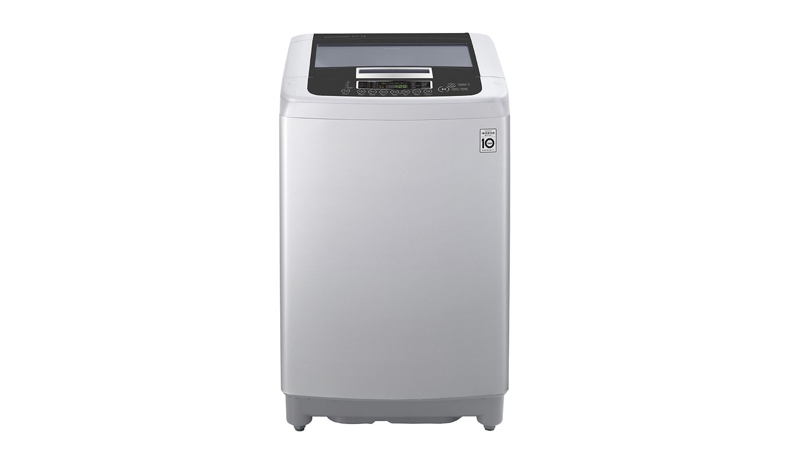 Hình ảnh mặt trước của LG Smart Inverter™ Máy giặt lồng đứng 8kg (Bạc) T2108VSPM2 T2108VSPM