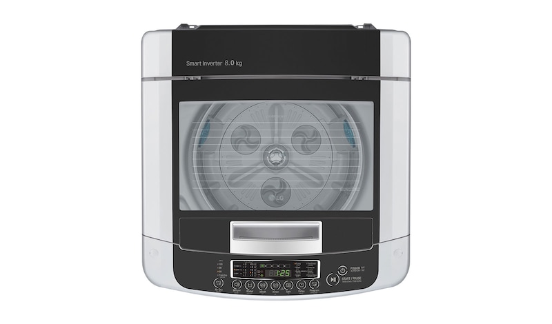 LG Smart Inverter™ Máy giặt lồng đứng 8kg (Bạc) T2108VSPM2, T2108VSPM