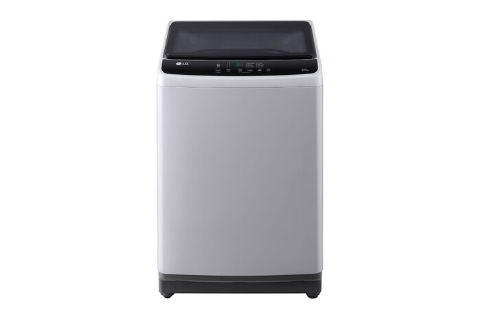 Hình ảnh mặt trước của Máy giặt cửa trên 9kg có lồng giặt tổ ong, màu xám, T2109NT1G
