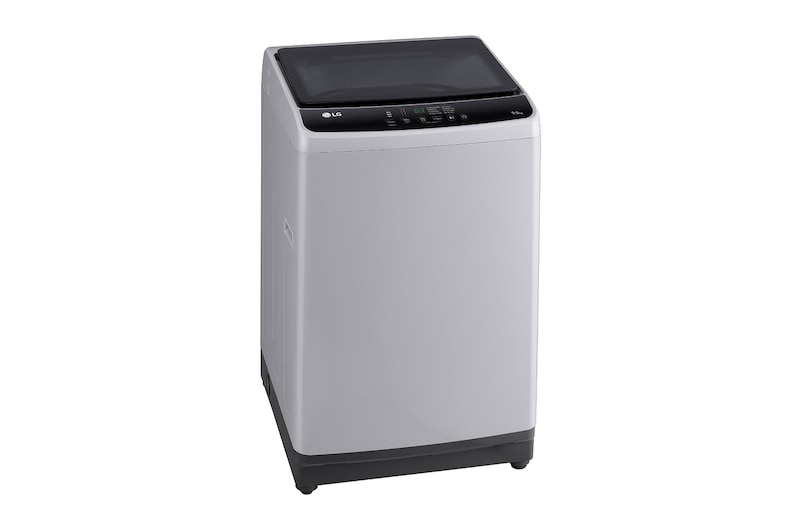 LG Máy giặt cửa trên 9kg có lồng giặt tổ ong, màu xám, T2109NT1G