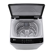 LG Máy giặt cửa trên 9kg có lồng giặt tổ ong, màu xám, T2109NT1G