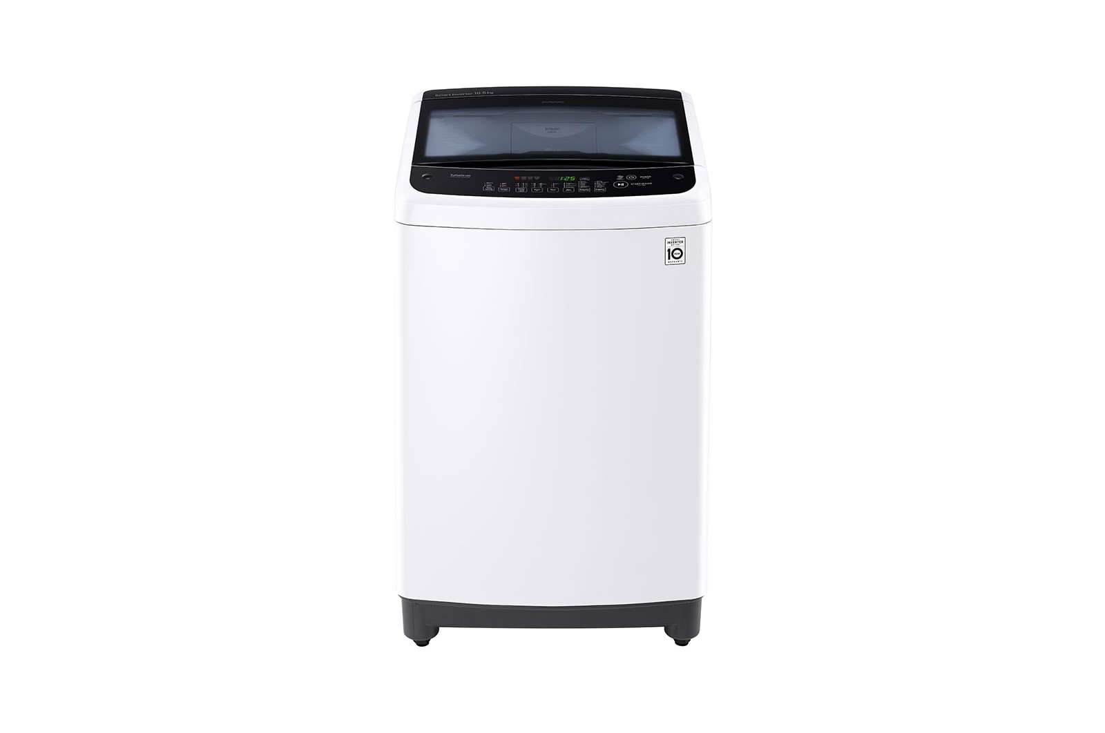 Hình ảnh mặt trước của LG Smart Inverter™ Máy giặt lồng đứng 10.5kg (Trắng) T2350VS2W T2350VS2W