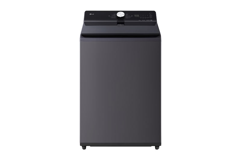 Hình ảnh mặt trước của Máy giặt lồng đứng LG AI DD™ Inverter 19kg màu Than ánh kim T2519SX5G T2519SX5G