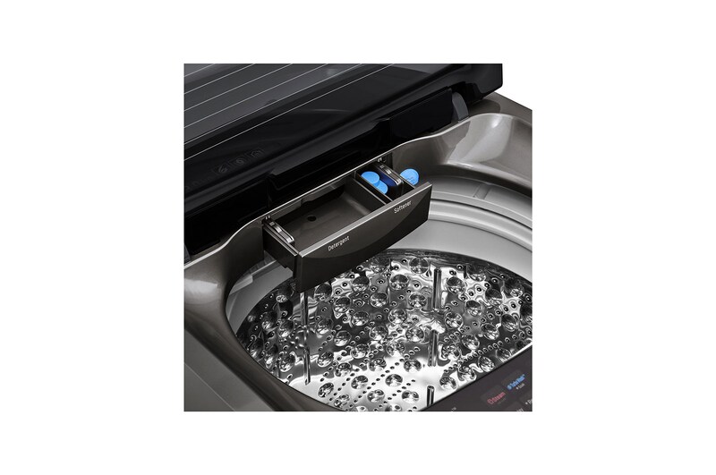 LG Máy giặt lồng đứng LG TurboWash3D™ Inverter 13kg màu đen | TH2113SSAK, TH2113SSAK