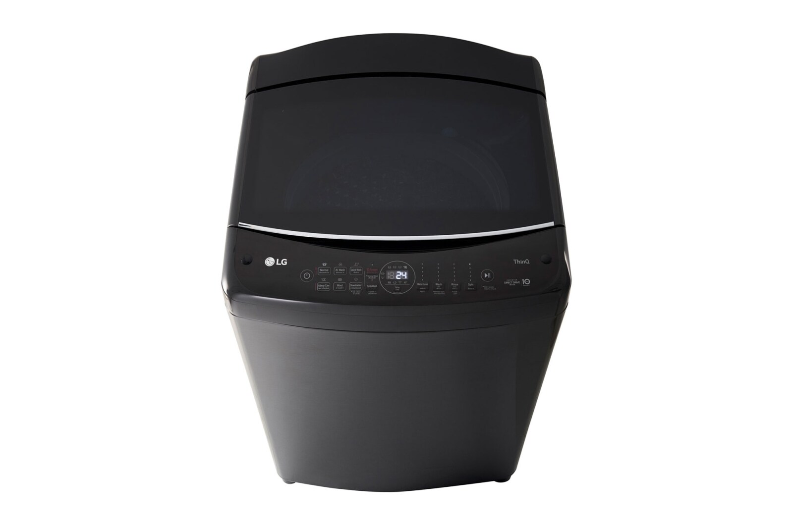 LG Máy giặt lồng đứng LG AI DD™ Inverter 18kg màu đen TV2518DV3B, TV2518DV3B