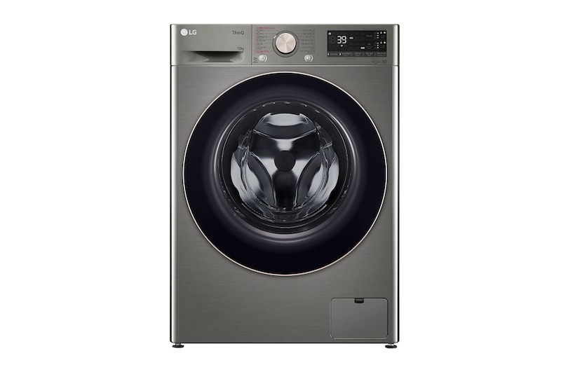 LG Combo Máy giặt lồng ngang LG AI DD™ 12kg Xám FV1412S3PA, Máy sấy LG DUAL Inverter Heat Pump™ 10,5kg (Xám) DVHP50P và Tủ chăm sóc quần áo thông minh LG styler Màu gương kính S5MB |WD1250PS5M, WD1250PS5M