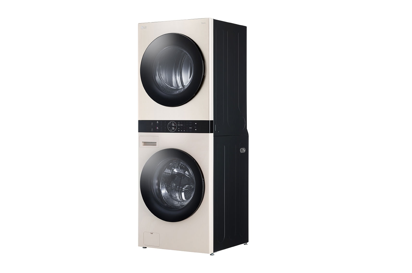 LG Tháp giặt sấy LG WashTower™ Giặt 14kg/ Sấy 10kg Màu be|WT1410NHE   , WT1410NHE