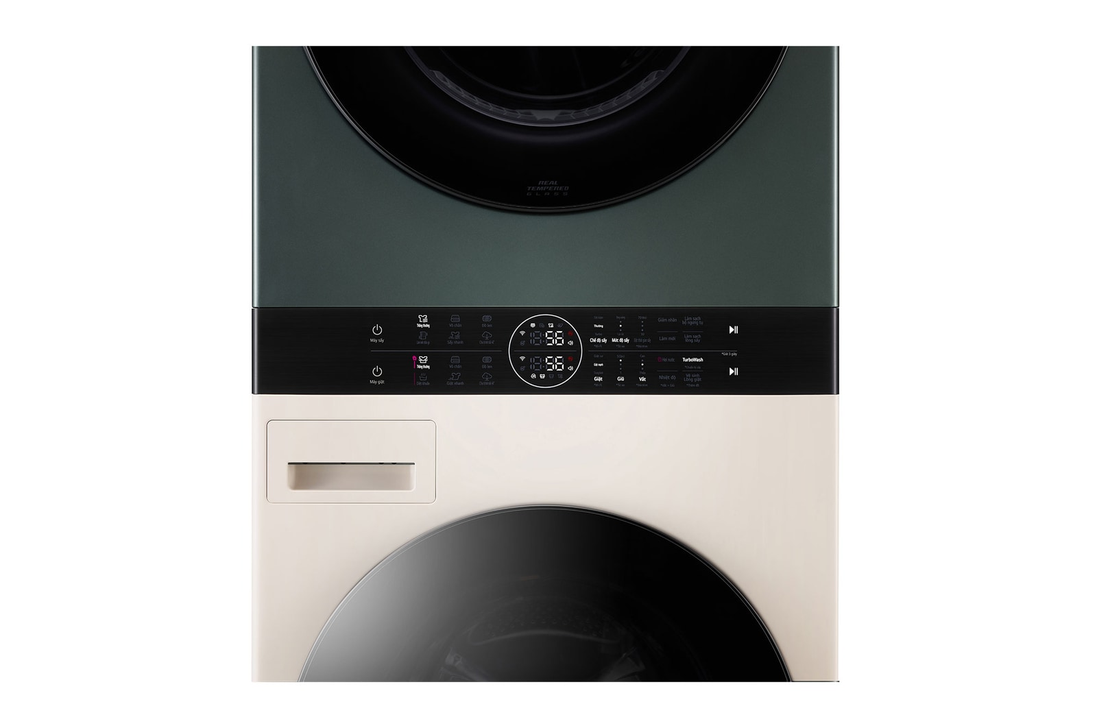 LG Tháp giặt sấy LG WashTower™ Giặt 14kg/ Sấy 10kg Màu be | WT1410NHEG, WT1410NHEG